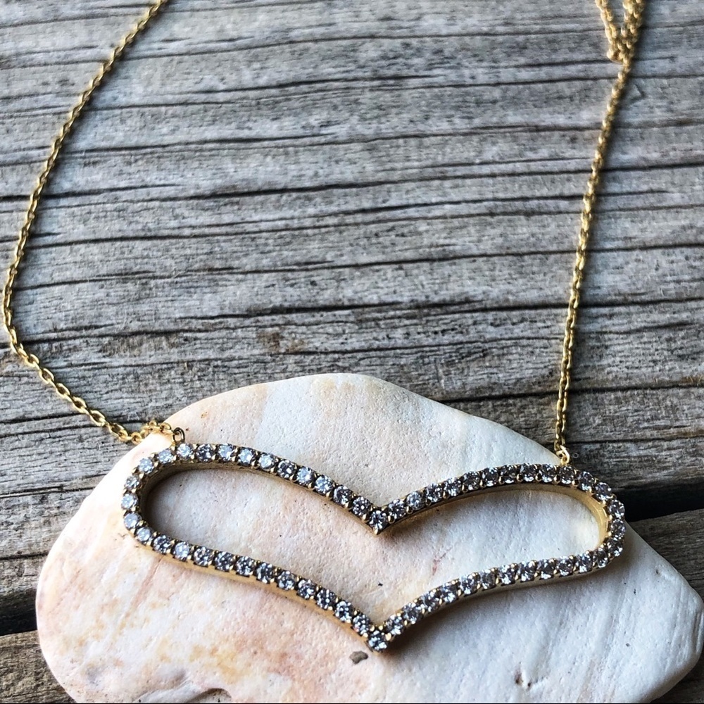 Heart Pendant & Chain Set NWT